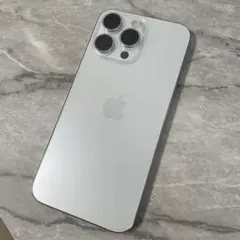 海外版 iPhone 15 Pro Max 1TBホワイトシャッター無音
