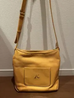 【⭐︎美品⭐︎】Kitamura ショルダーバッグ (マスタード色)