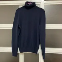 【極美品】UNIQLO カシミヤ100% タートルネックセーター