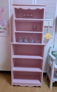 平成レトロ マザーガーデン 野いちご 棚 家具 本棚 木のおうち型 豪華