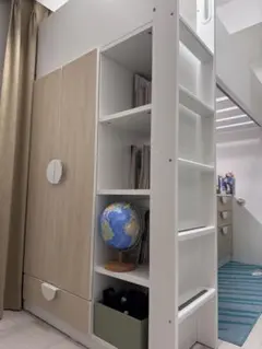 IKEAロフトベッド 引き出し・取手付き （引き取り限定）