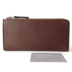 【新品】マーガレットハウエル✨チャリオット L字ファスナー 長財布 ブラウンのサムネイル