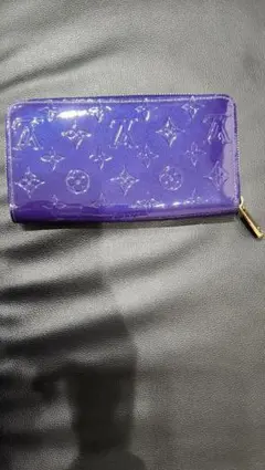Louis Vuitton パープル長財布