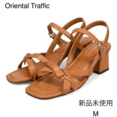 ⭐︎新品未使用 Oriental Traffic リボンストラップヒールサンダル