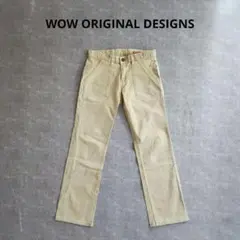 帝人WOW ORIGINAL DESIGNS　ローライズ　ストレートジーンズ　S