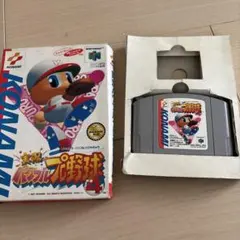 NINTENDO64 実況パワフルプロ野球4 ソフト 箱付き