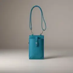 HUNDRED スマホショルダーバッグ ブルー