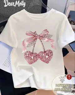【現在完売品】 チェリーロゴTシャツ SHEIN