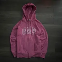 00s OLD GAP ギャップ ジップパーカー archive 短丈 ピンク