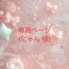 専用ページ (にゃん 様)