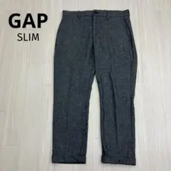 ◆ GAP ギャップ SLIM テーパードパンツ ロールアップ 29×30