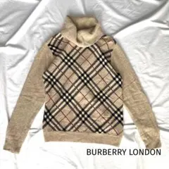 美品✨バーバリー タートルネック ニット セーター メガチェック 綿 白 M 2025年最新】バーバリー タートル ニットの人気アイテム - メルカリ
