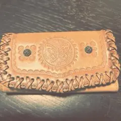 ANNE SUI ブラウンレザーキーケース