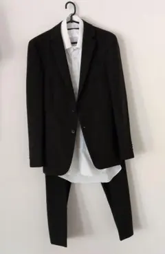 ブラックスーツセット（ホワイトシャツ付き）