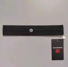 lululemon ブラック ヘッドバンド