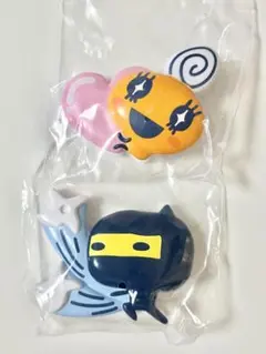 たまごっち　はさむんです　ござる、めめ　2点セット