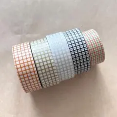 mt 方眼　マスキングテープ　6個セット