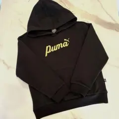 新品 PUMA フード付きパーカー メタリック