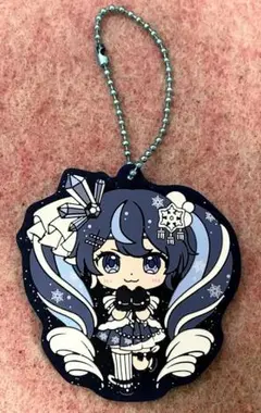 初音ミク「雪ミク SNOW MIKU 2025ver.」ラバーキーホルダー