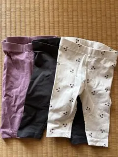 H&M ベビー レギンス 3点セット 1-2ヶ月
