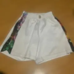 パスザロック カラフルサイドパンツ ホワイト　M