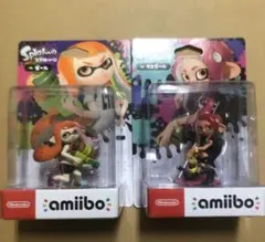 送料無料　新品 未開封 amiibo スプラトゥーン　ガール・タコガール