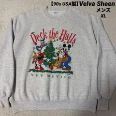 90s USA製 Velva Sheen DISNEY スウェット メンズ XL