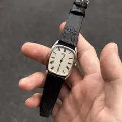 70s Vintage Seiko tank 腕時計 タンク ローマン文字盤