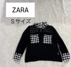 【ZARA/ザラ】Sサイズ チェック柄シャツ