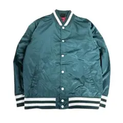 スタジアムジャンパー　スタジャン　無地　アメカジ　古着8LA2