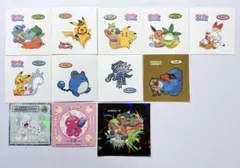 ポケモンパンシール 31 詰め合わせ ホルダー付き 12枚