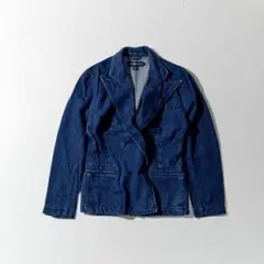 ★美品★【80s ラルフローレン】マリンデッキ テイラード デニムジャケット