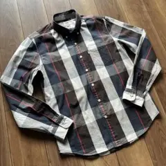 Levi's 長袖シャツ M グレー チェック