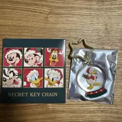 ディズニーストア クリスマス シークレットキーチェーン ドナルド