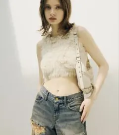2024AW] MIX SHAGGY TANK ミックスシャギータンクのサムネイル