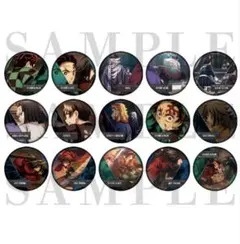 鬼滅の刃 劇場版 無限城編ものがたる背中コレクション缶バッジAコンプリートセット