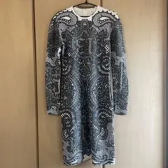 KTZ ワンピース　発泡プリント　XS