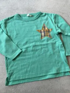 Samansa Mos2 長袖カットソー 100cm ミントグリーン