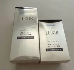 ELIXIR THE SERUM 薬用高機能美容液 本体＆つけかえ用セットのサムネイル