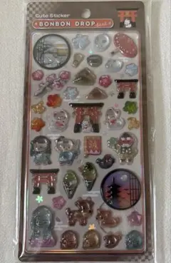 ☺*︎様 【国内正規品】和柄 ボンボンドロップシール 和風 古都巡り 古都めぐり