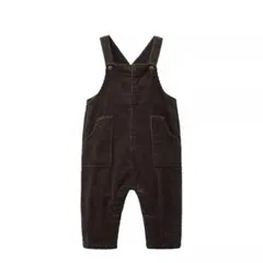 ZARA BABY ザラベビー　ロング丈コーデュロイオーバーオール　3-6m