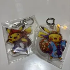 ポケモン アクリルキーホルダーコレクション ピカチュウ 2種セット