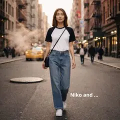 Niko and . .. ラグランスリーブ Tシャツ 24A905