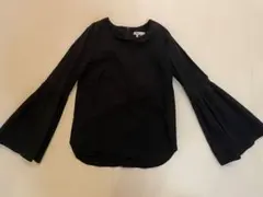 DOUBLE STANDARD CLOTHING ブラック　シャツ ブラウスのサムネイル