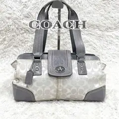 極美品】COACH レガシー ミニボストン バッグ 6232 シグネチャー | Mercari