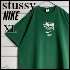 【閉店セール・全品半額！】ステューシー×ナイキ センターロゴ Tシャツ/131.のサムネイル