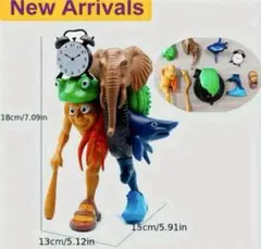イタリアンブレインロット トゥントゥンサフール 大きめフィギュア キャラMIX