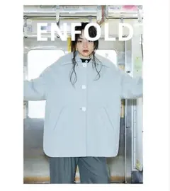 ENFOLD エンフォルド　FLAT-COLLAR COAT コート　アウター