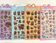 マーベル　スパイダーマン　クライベイビー　スヌーピーぷっくりシールセット！！