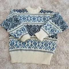 Sweater Market フェアアイル柄セーター Mサイズ　ノルディック